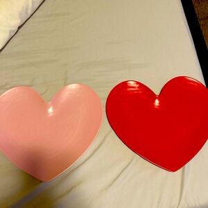Valentines plates set